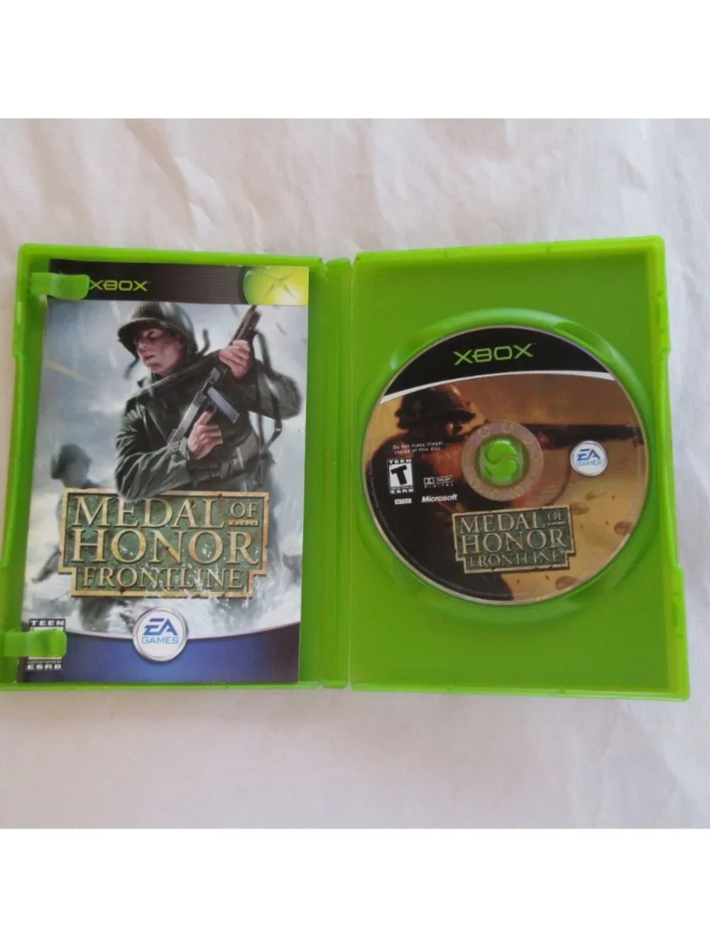 XBOX - Medal of Honor Frontline & Call of Duty 2 Big Red One - with Manuals